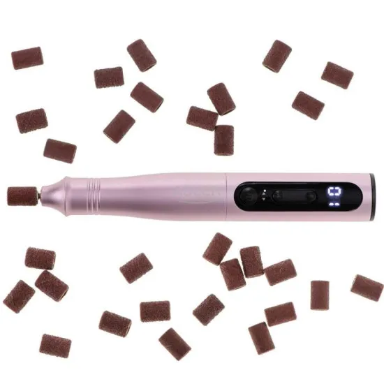 Adler AD2181 elektromos körömreszelő szett led világítással, Ideális természetes, akril és hibrid körmökhöz, 11:1 szett