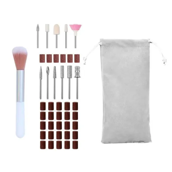 Adler AD2181 elektromos körömreszelő szett led világítással, Ideális természetes, akril és hibrid körmökhöz, 11:1 szett