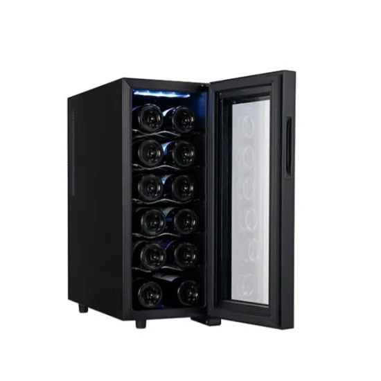 Adler AD8083 borhűtő 12 üveg tárolására, csendes thermo elektromos működés