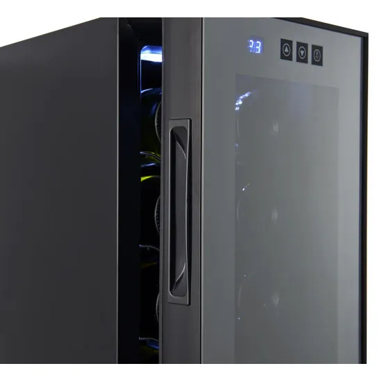 Adler AD8083 borhűtő 12 üveg tárolására, csendes thermo elektromos működés