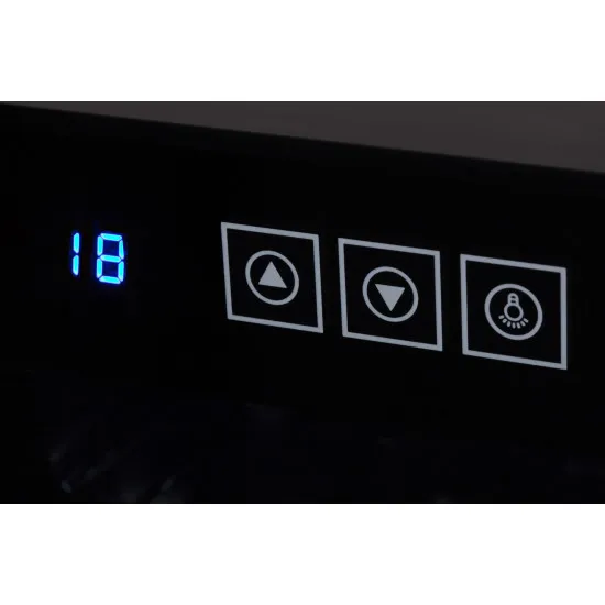 Adler AD8083 borhűtő 12 üveg tárolására, csendes thermo elektromos működés