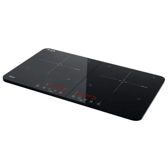 Camry CR6514 kétzónás indukciós főzőlap. 10 teljesítményszint, időzítő, hőmérséklet beállítások 60-240° C