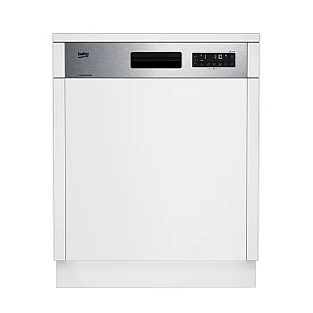 Beko DSN28430X beépíthető kezelőpaneles inox mosogatógép, 14 terítékes 