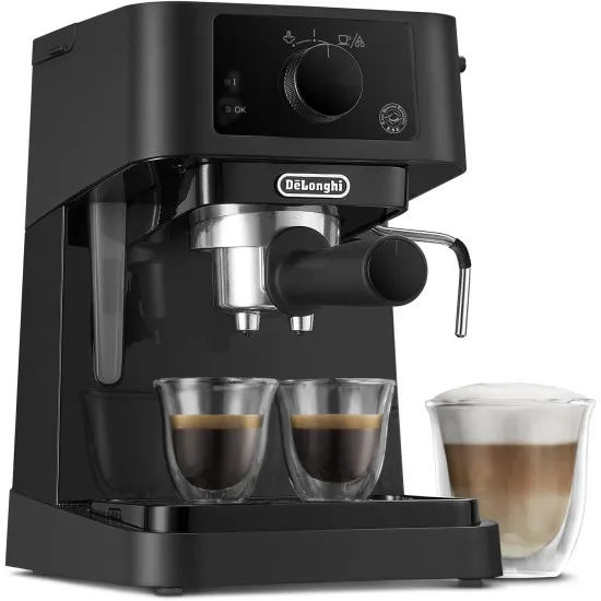 DeLonghi EC235.BK Stilosa fekete 15 Baros espresso kávéfőző
