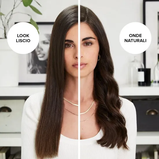 Imetec Bellissima 11808 Steam elixir professzionális gőzölős hajvasaló argánolajjal átitatott kerámiával, 4 hőmérséklet