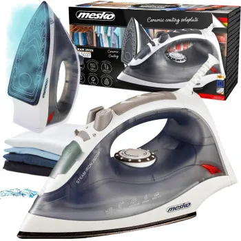 Mesko MS5037 gőzölős vasaló 2800W, kerámia vasalótalppal