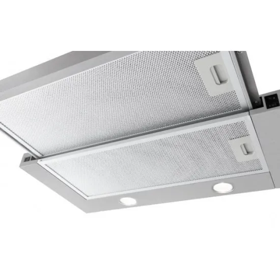 Amica OTP 6243I inox beépíthető 60cm teleszkópos konyhai elszívó