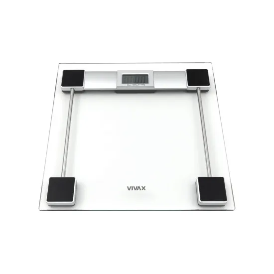 Vivax PS-154 Glass lcd kijelzős személymérleg, 150kg