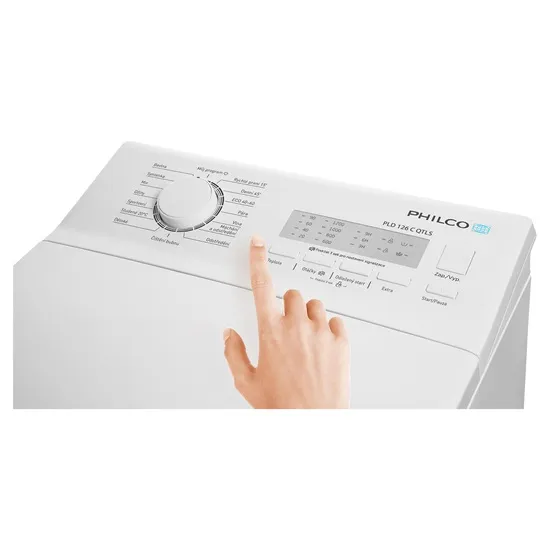 Philco PLD126 CQTLS felültöltős mosógép 6kg 1200 ford.