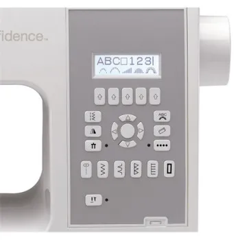 Singer 7470 Confidence varrógép, betűvarrás, ikertűs funkció, Lcd kijelző, memória, 85 öltésminta