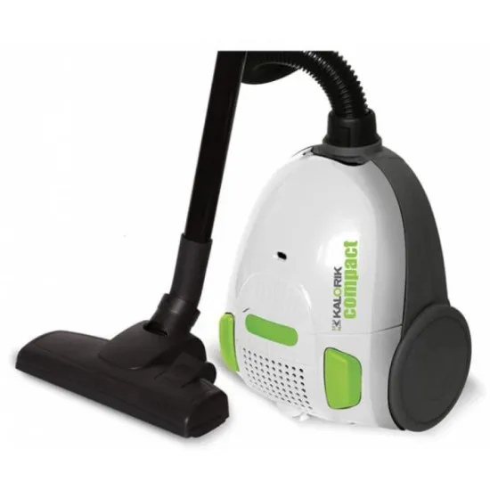 Kalorik VC1020 porzsákos fehér porszívó, kicsi - kompakt - könnyen használható