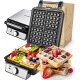 Kalorik WM2000 gofrisütő 4db belga gofri készítése sütőfelület mérete: 22,5 cm x 22,5 cm