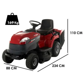Castelgarden XDC180 HD Hidrosztatikus váltos, gyűjtős fűnyíró traktor, ST550 kéthengeres 10,4kW motorral 98cm vágószélesség, 240l gyűjtőkapacítás