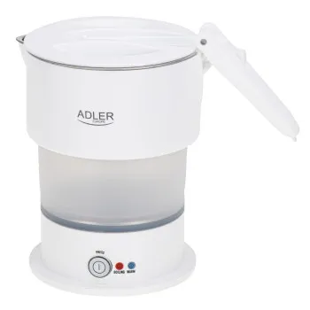Adler AD1377W összecsukható szilikon úti vízforraló, 600W, 0.6 liter