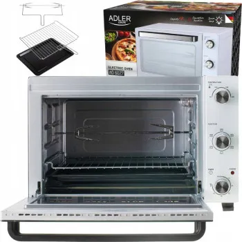 Adler AD6027 mini sütő légkeveréssel fehér 57,1 x 43 x 36,9 cm