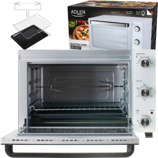 Adler AD6027 mini sütő légkeveréssel fehér 57,1 x 43 x 36,9 cm