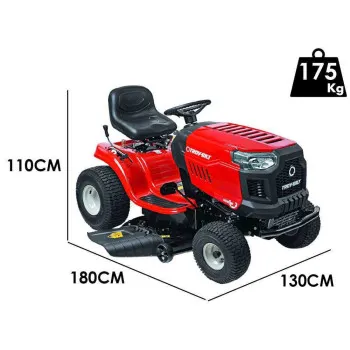 Troy-Bilt, MTD Horse 107T-S AutoDrive oldalkidobós mulcsozós 2 hengeres fűnyíró traktor 107 cm, 11,4 kW