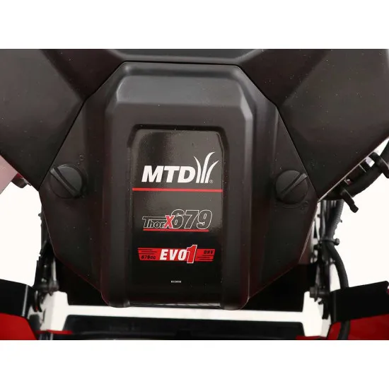 Troy-Bilt, MTD Horse 107T-S AutoDrive oldalkidobós mulcsozós 2 hengeres fűnyíró traktor 107 cm, 11,4 kW