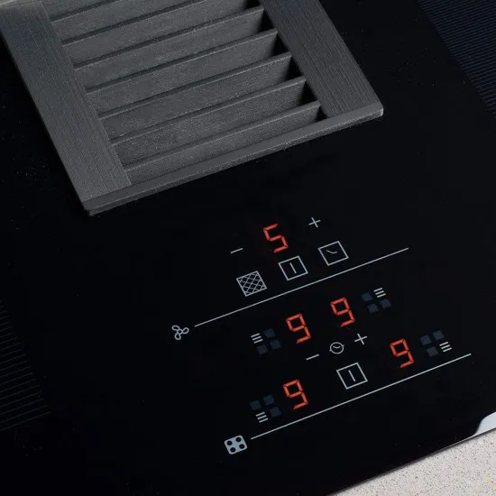 CATA AS 750 2 FLEXA/A indukciós 77cm kerámialap beépített páraelszívóval pultba építhető elszívó AS750