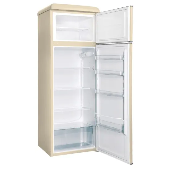 Snaigé FR27SM-PRC RETRO bézs felülfagyasztós kombinált hűtőszekrény 56x63x172.5cm FR27SM