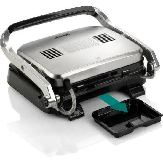 Gorenje GCG2100S Prémium kontakt grill 31x24cm sütő felület 2100W, 7 sütési program