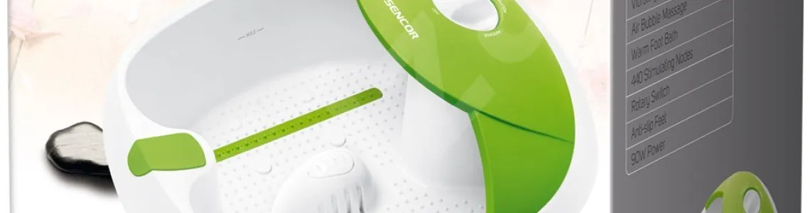 Lábfürdő, masszírozó