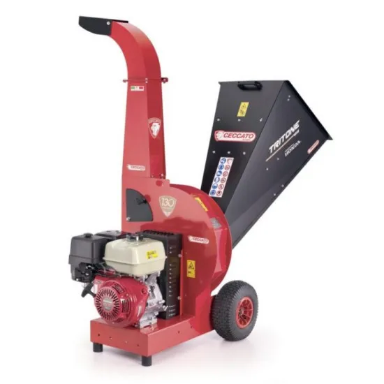 Ceccato TRITONE Big Honda GX 390 e-start benzinmotoros ágaprító, komposztaprító 
