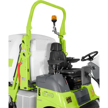 Grillo FD 2200 4WD magas ürítésű frontkaszás fűnyíró traktor,hidrosztatikus váltóval,155 cm-es vágóasztallal és 230cm-es magasságig emelhető gyűjtő kosárral