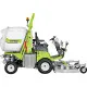 Grillo FD 2200 4WD magas ürítésű frontkaszás fűnyíró traktor,hidrosztatikus váltóval,155 cm-es vágóasztallal és 230cm-es magasságig emelhető gyűjtő kosárral