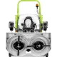 Grillo FD 2200 4WD magas ürítésű frontkaszás fűnyíró traktor,hidrosztatikus váltóval,155 cm-es vágóasztallal és 230cm-es magasságig emelhető gyűjtő kosárral