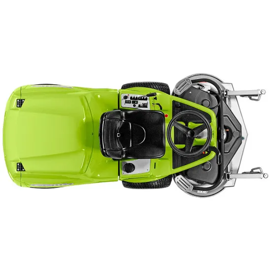 Grillo FD 280 fűgyűjtős frontkaszás fűnyíró traktor,hidrosztatikus váltóval,113cm-es vágóasztallal 