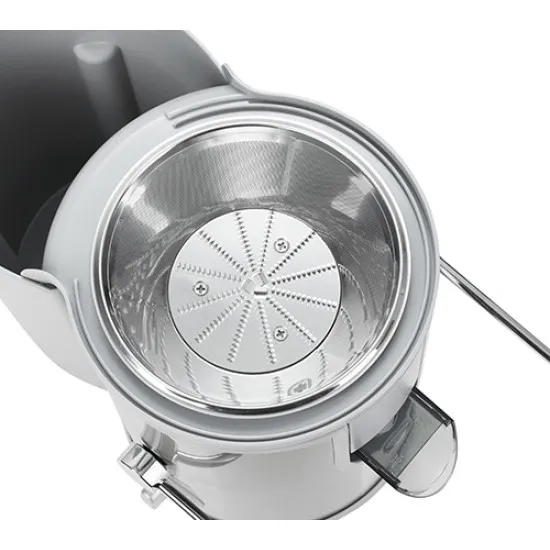 Mesko MS4126 inox gyümölcs centrifuga 600W 65mm adagoló