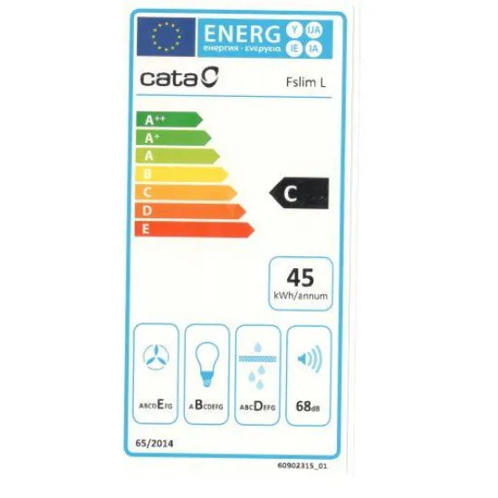 Cata F-2050 WH/L fehér konyhai elszívó