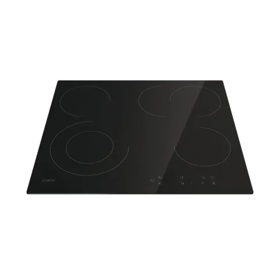 Candy CEH6DXECTT/1 beépíthető kerámialap, 59x52x5.2 cm, fekete szín 