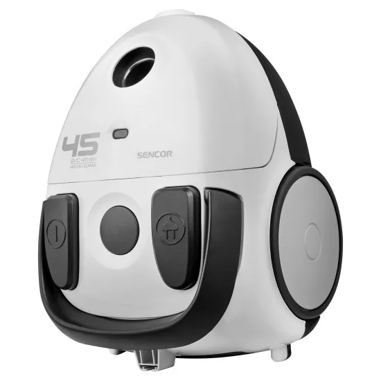 Sencor SVC45WH-EUE3 porzsákos porszívó fehér, 850W 