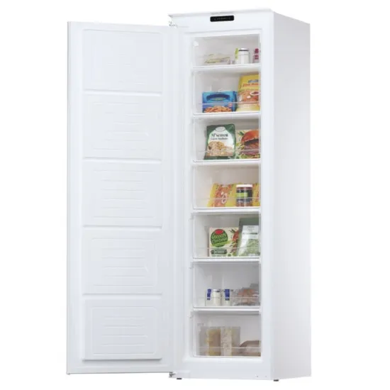 Candy CUS518EW No Frost beépíthető fagyasztószekrény, 204L, 54x54x176.9 cm