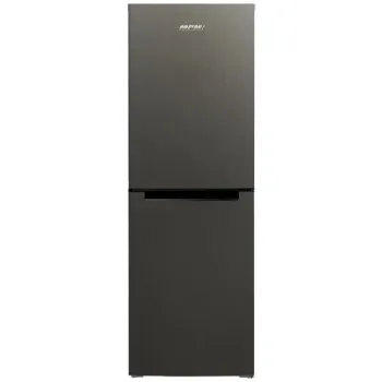 MPM MPM-230-FF-55 No Frost alulfagyasztós kombinált hűtőszekrény,72/36L, inverteres kompresszor, 55x64x166 cm, inox