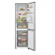 LG GBBSJ10EPY alulfagyasztós kombinált hűtőszekrény, 220/113L, Wifi, Smart Inverter Kompresszor, 59.7x67.4x186 cm, hamvas matt ezüst szín