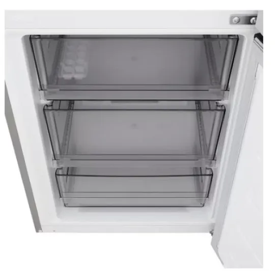 LG GBBSJ10EPY alulfagyasztós kombinált hűtőszekrény, 220/113L, Wifi, Smart Inverter Kompresszor, 59.7x67.4x186 cm, hamvas matt ezüst szín