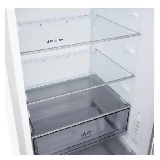 LG GBBSJ10ESW Total No Frost alulfagyasztós kombinált hűtőszekrény, Wifi, 220/113L, Smart Inverter Kompresszor, 59.7x67.4x186 cm