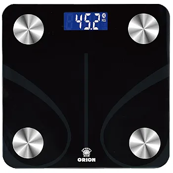 Orion OPSC-8204 személyi mérleg 180 kg- os méréshatár, fekete szín