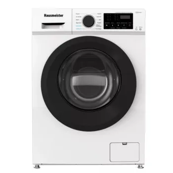 Hausmeister HM2711 elöltöltős mosógép, 7kg 1200 f.. inverter motor, MAGYAR kezelőpanellel, 44cm mély, gőzmosás, 60x44x85 cm 