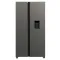 MPM side by side hűtőszekrény fagyasztóval MPM-439-SBS-15ND,288/151L,fekete, vízadagolóval, No Frost funkcióval, 90x59x177 cm 