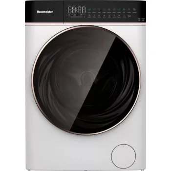 Hausmeister HM2800 elöltöltős mosógép, 10 kg, MAGYAR kezelőpanel, digitális kijelző, 60x58x85 cm