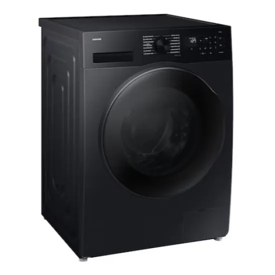 Samsung WD11DG5B15BBLE mosó-szárítógép, gőz, Wifi, 11/6 kg, 60x60x85 cm, fekete szín 