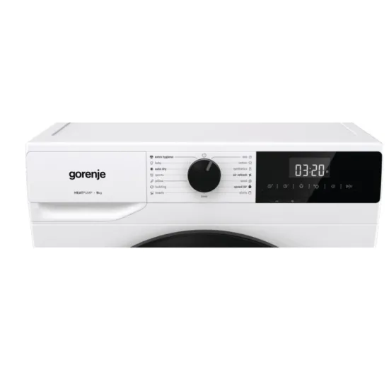 Gorenje D2HNE9C hőszivattyús szárítógép, 9 kg, 59.5x59x84.5 cm, inverter motor