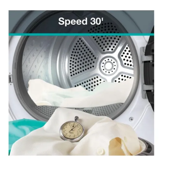 Gorenje D2HNE9C hőszivattyús szárítógép, 9 kg, 59.5x59x84.5 cm, inverter motor