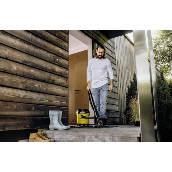 Karcher KWD 1 W V-12/2/18 1.628-401.0 száraz és nedves porszívó, 1000W, sárga/fekete szín 