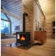 Nordflam Brema ECO öntvény kandalló 3 üveggel 11kW