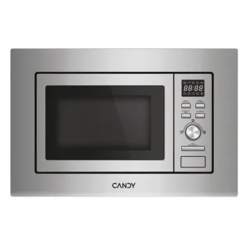 Candy CA20FMW7NG beépíthető mikrohullámú sütő, 20L, 800W, 59.5x34.35x38.2 cm, inox szín 